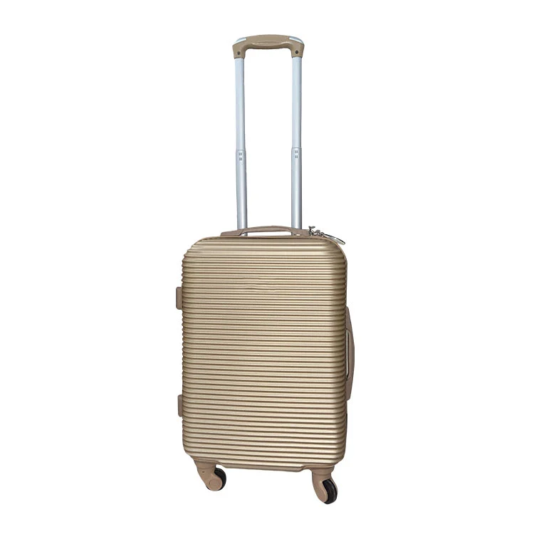 Horizontal Stripe ABS Luggage