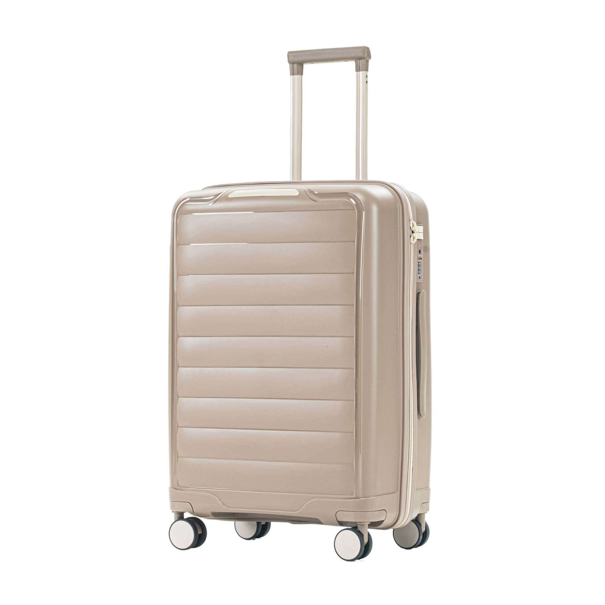 Carry on Luggage PP Hard Shell Lightweight Suitcase