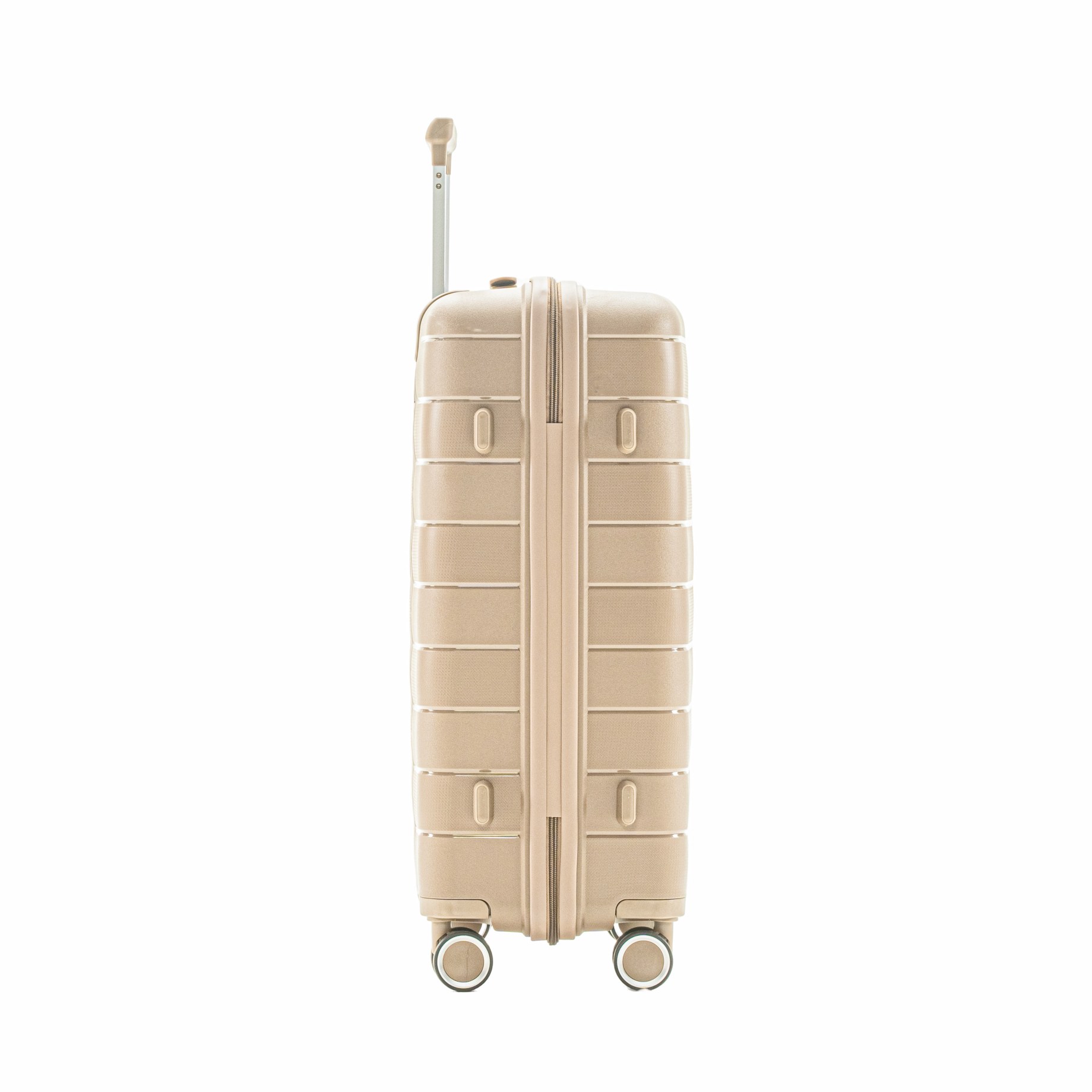Durable PP Hard Shell Carry On Suitcase, Lightweight Travel Luggage