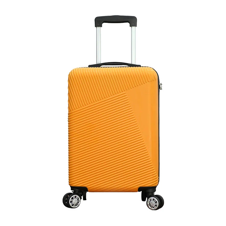 Multi-Directional Stripes ABS Luggage